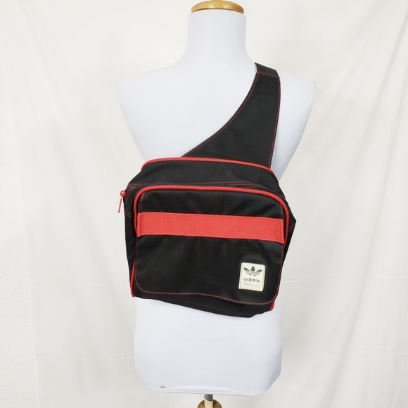 adidas crossbody bag red